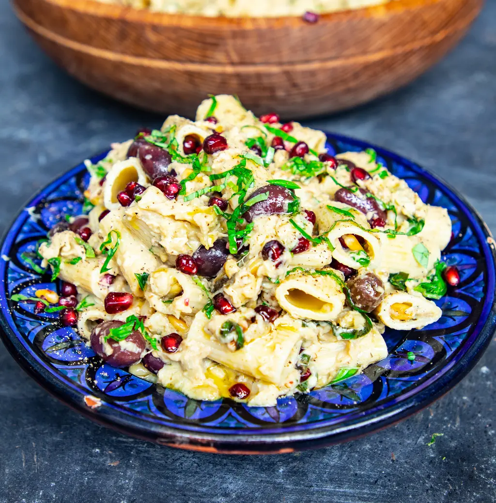 Baba Ganoush Pasta Salad