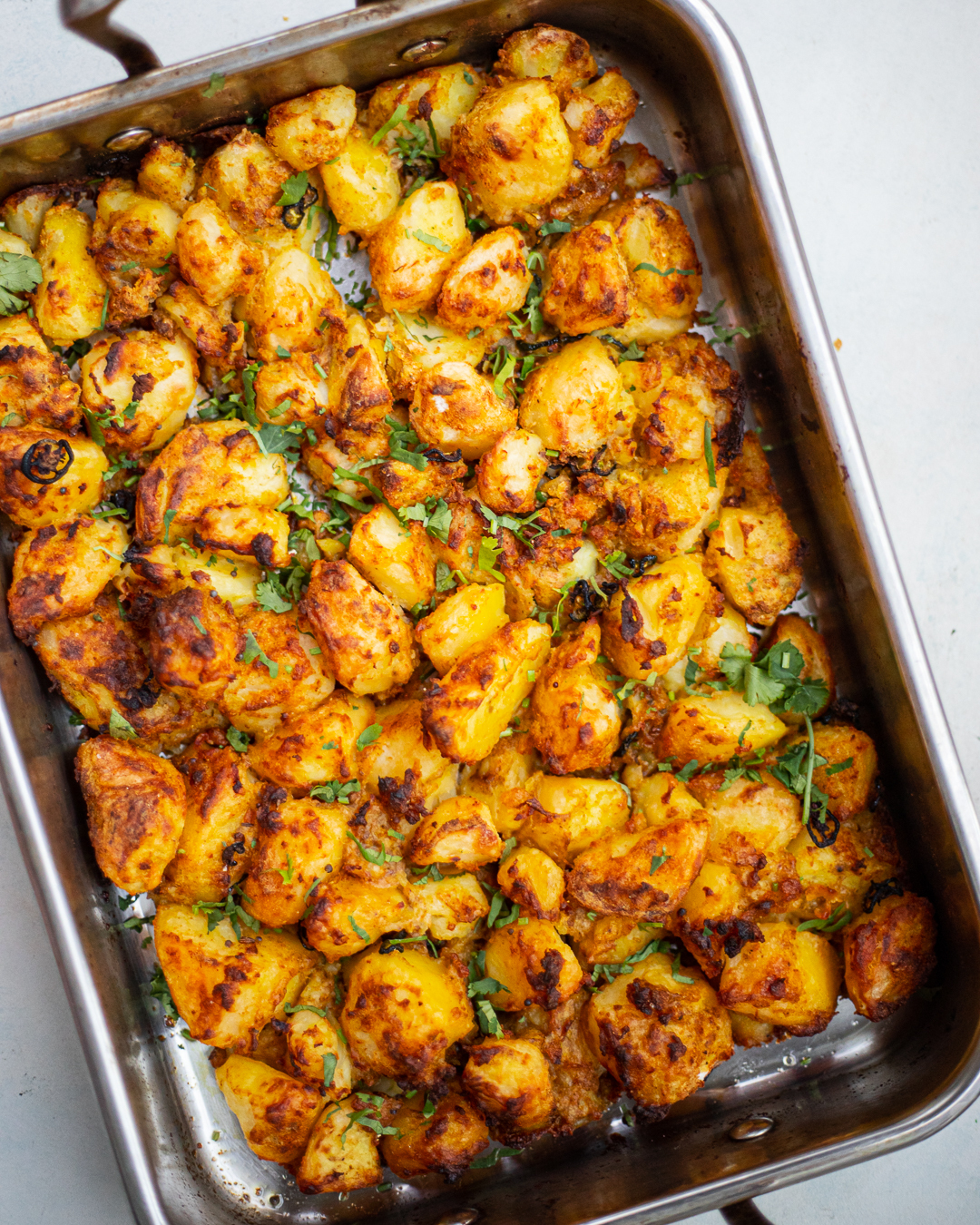 Bombay Roast Potatoes