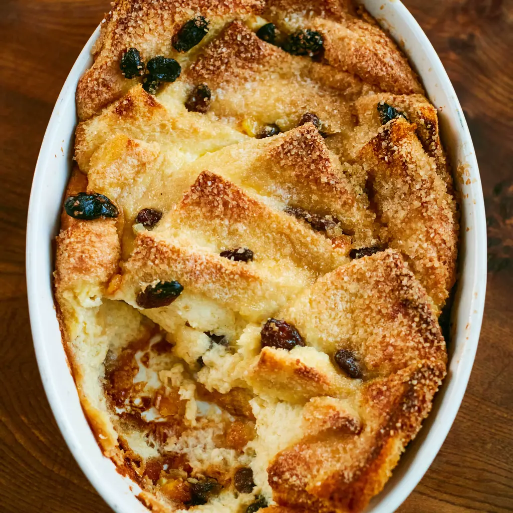 Classic Bread & Butter Pudding