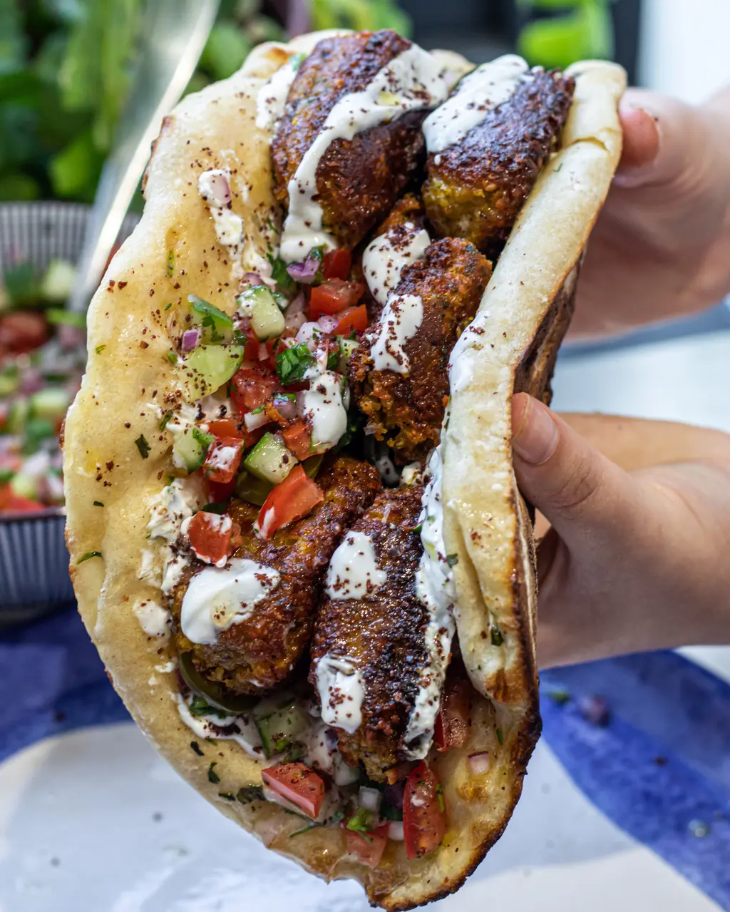 Butternut and Halloumi Koftes