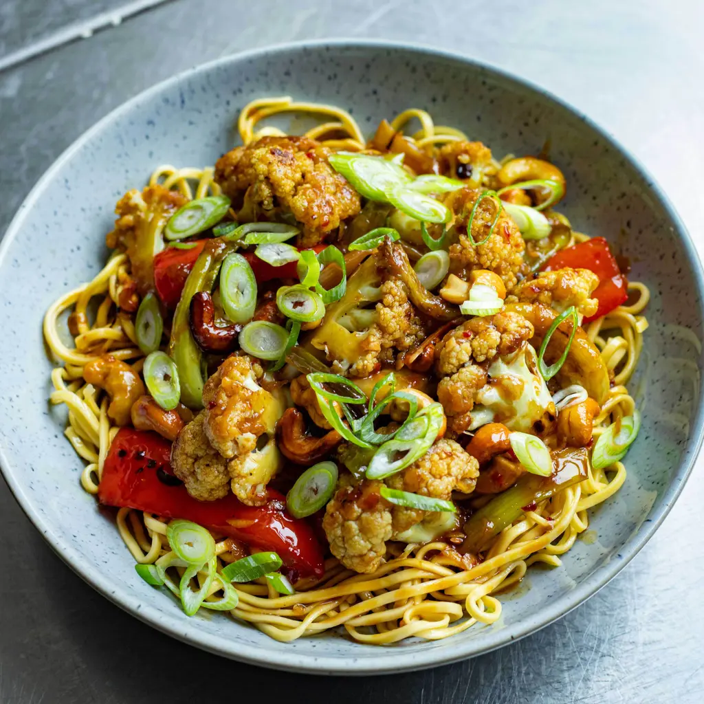 Cauliflower & Cashew Stir-Fry