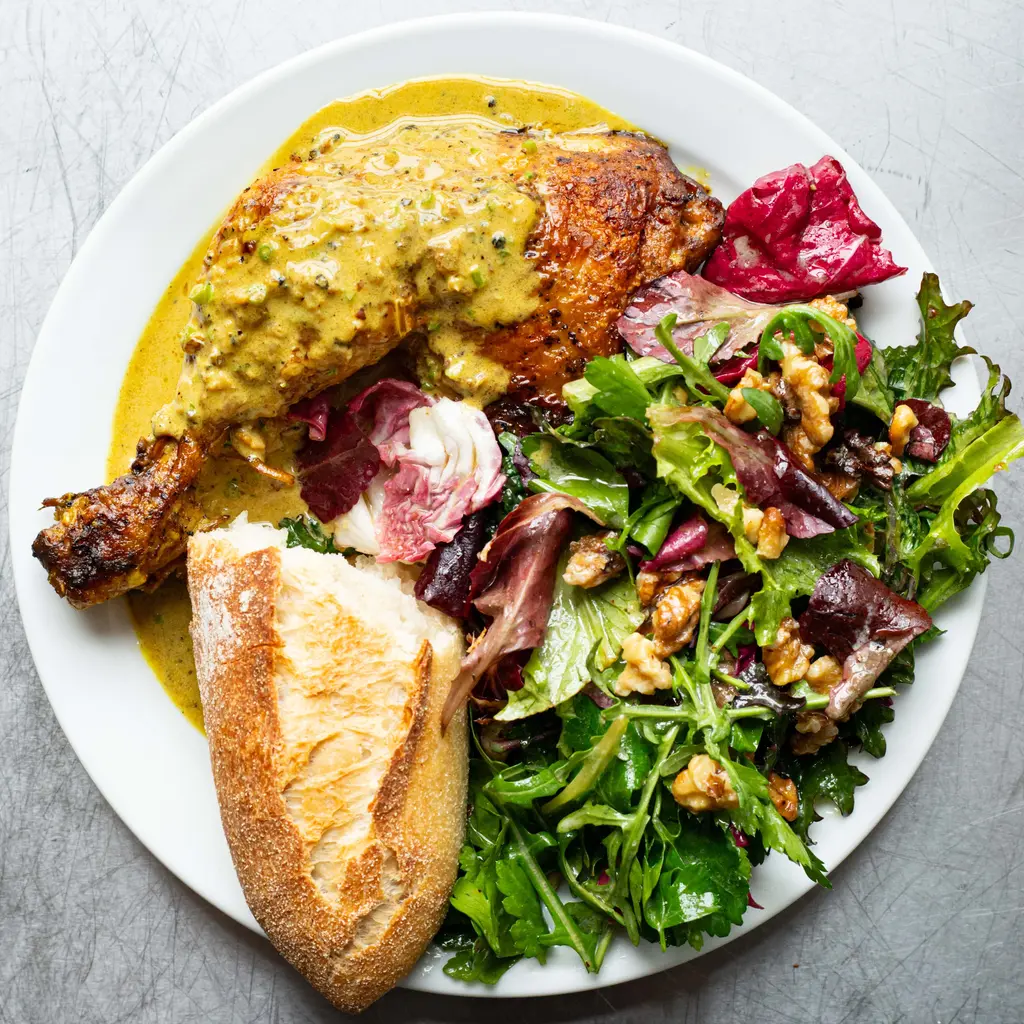 Chicken au Curried Poivre