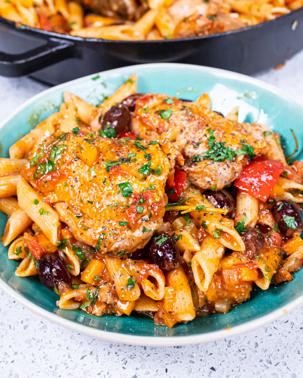 Chicken Cacciatore Pasta