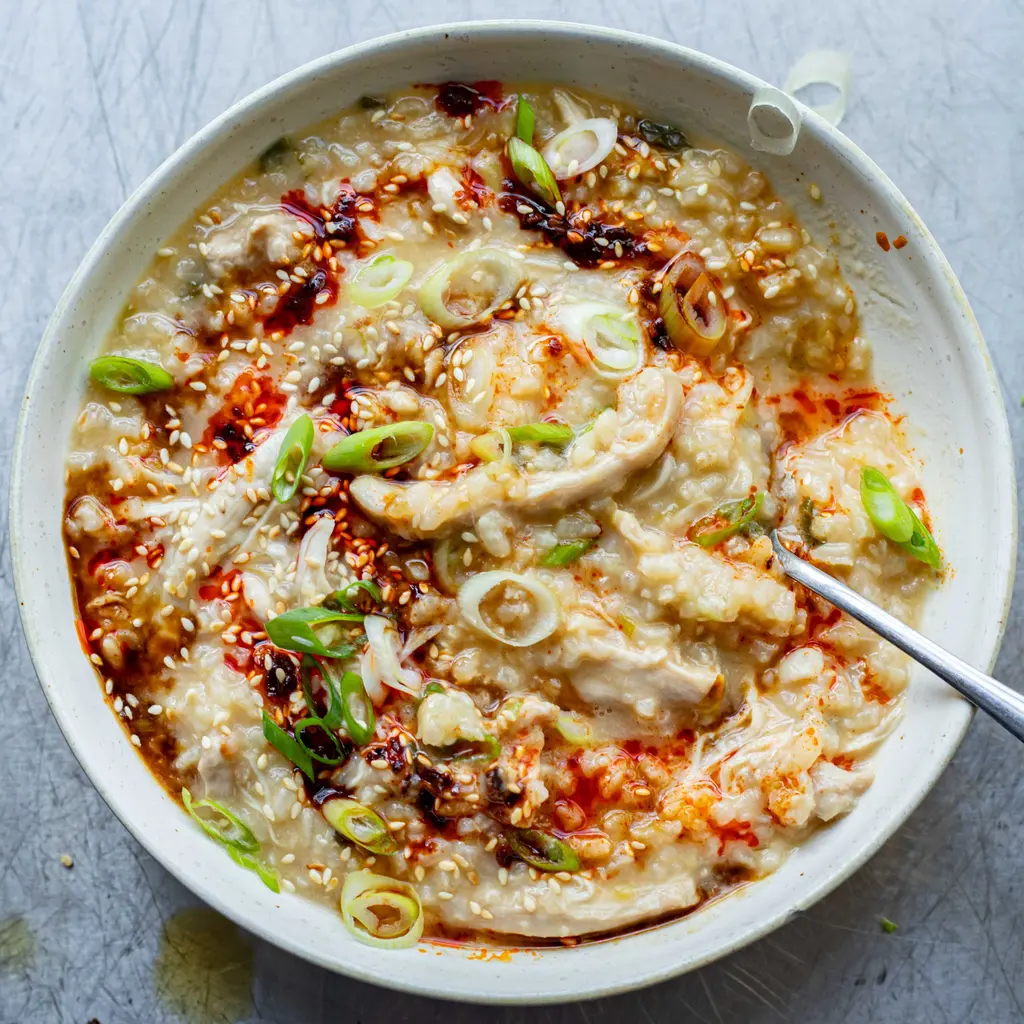 Chicken & Ginger Creamy Rice
