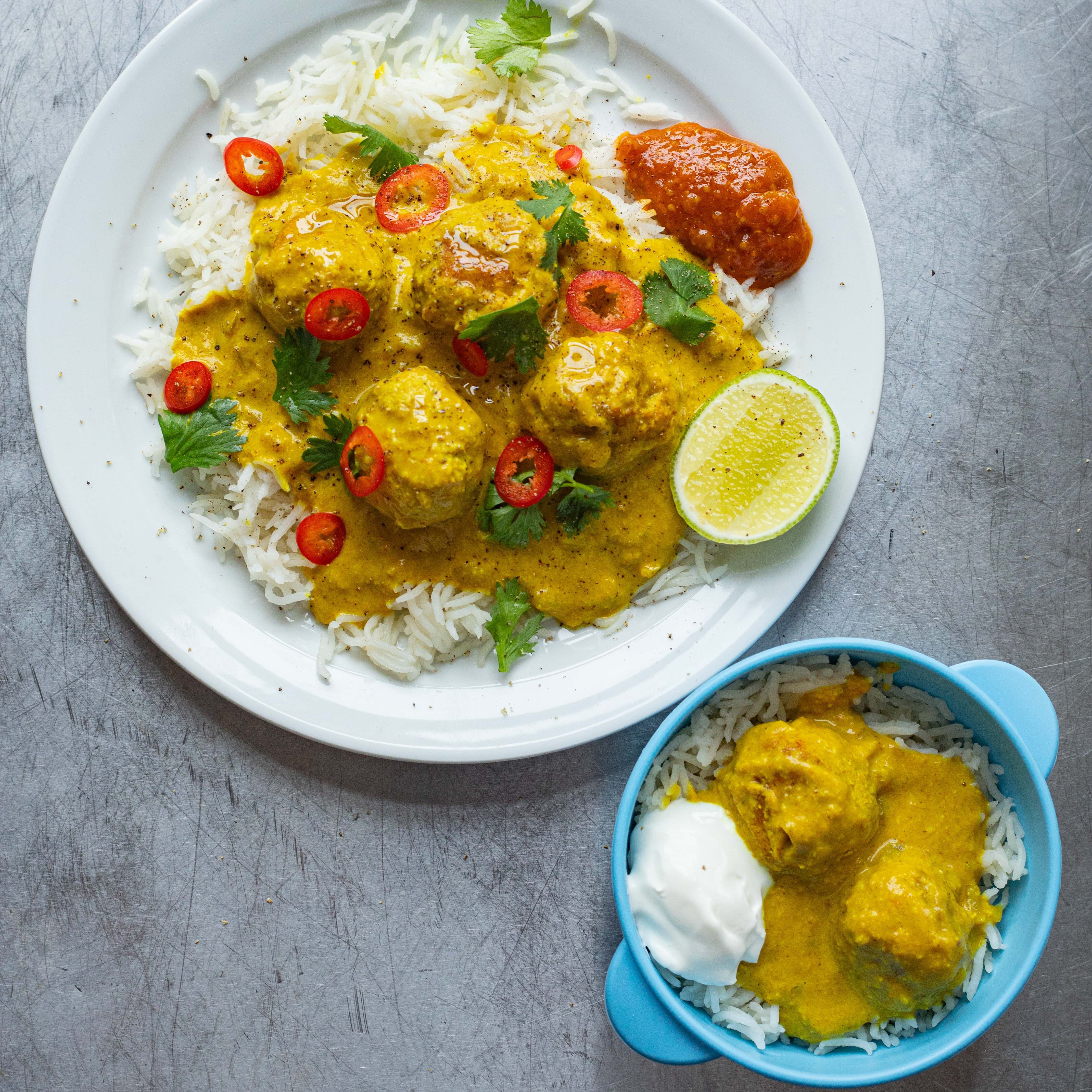 Chicken Meatball Korma