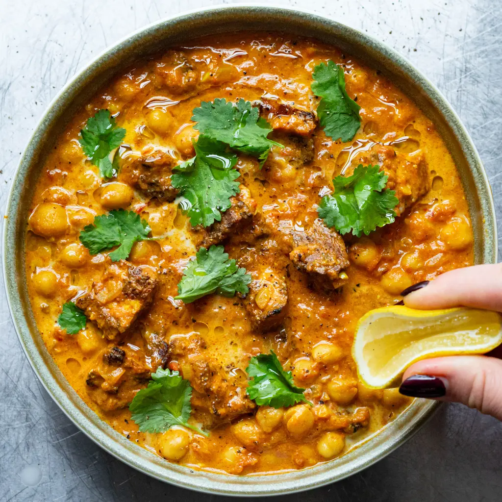 Chickpea & Tofu Tikka Masala