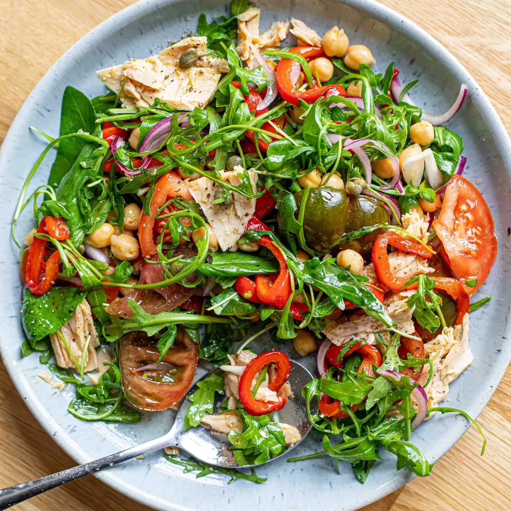 Chickpea & Tuna Salad