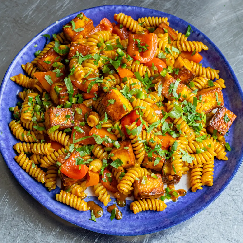 Chilli Paneer Pasta