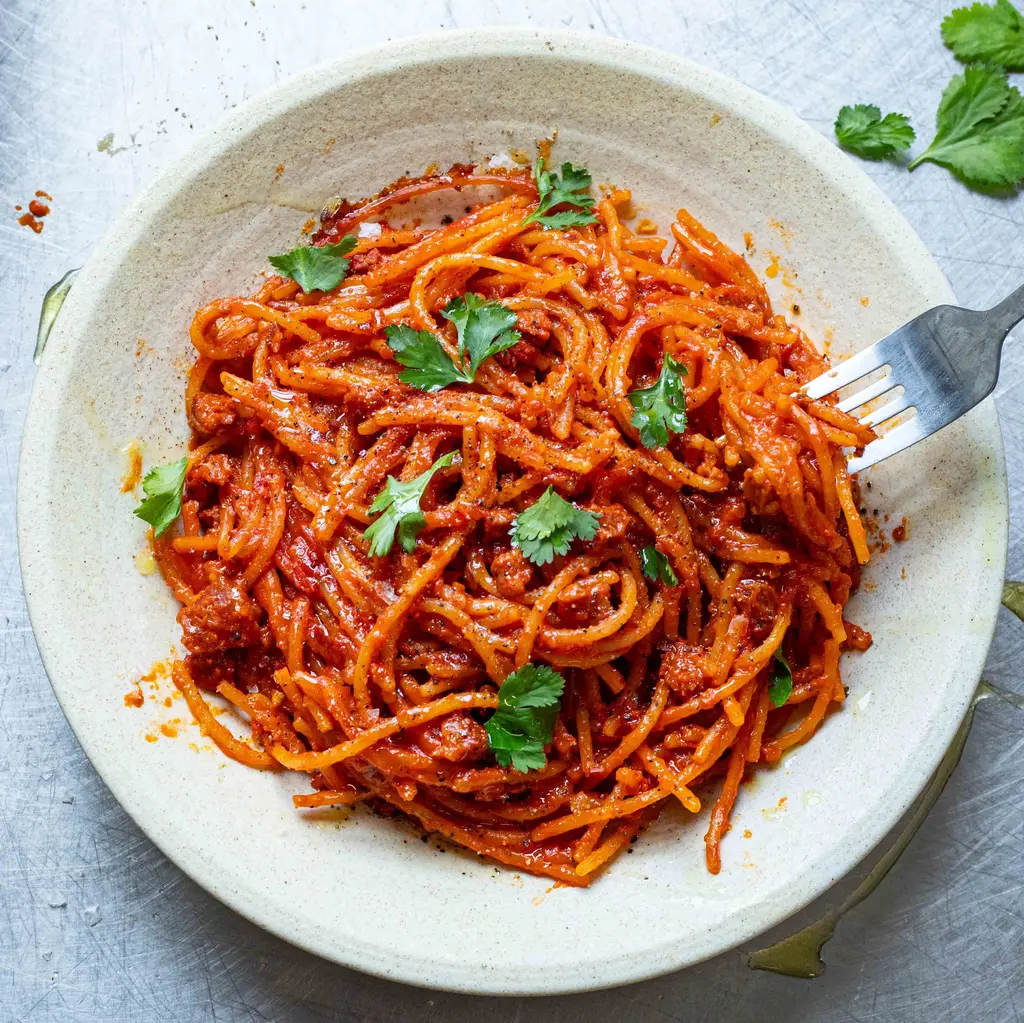Chorizo Assassin's Spaghetti