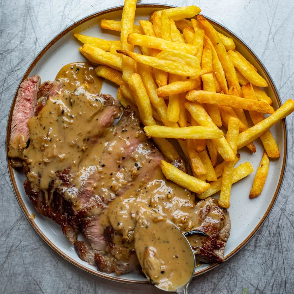 Steak & Peppercorn Sauce Recipe