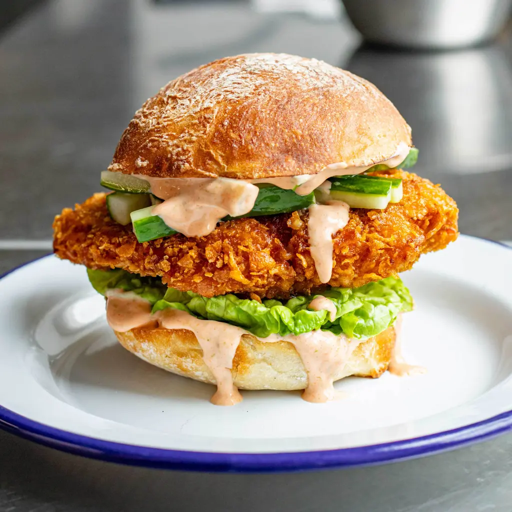 Cornflake Chicken Sandwich