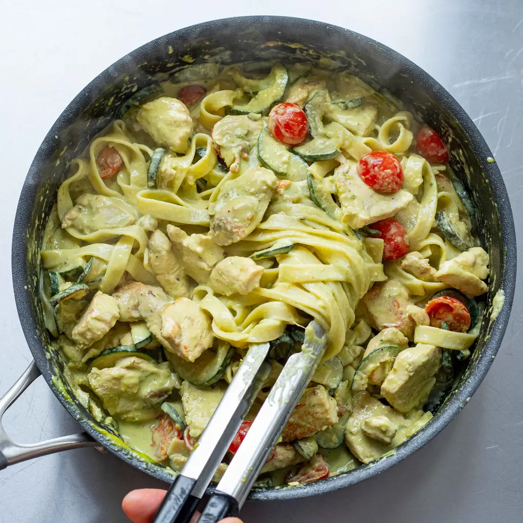 Creamy Chicken Tagliatelle Recipe