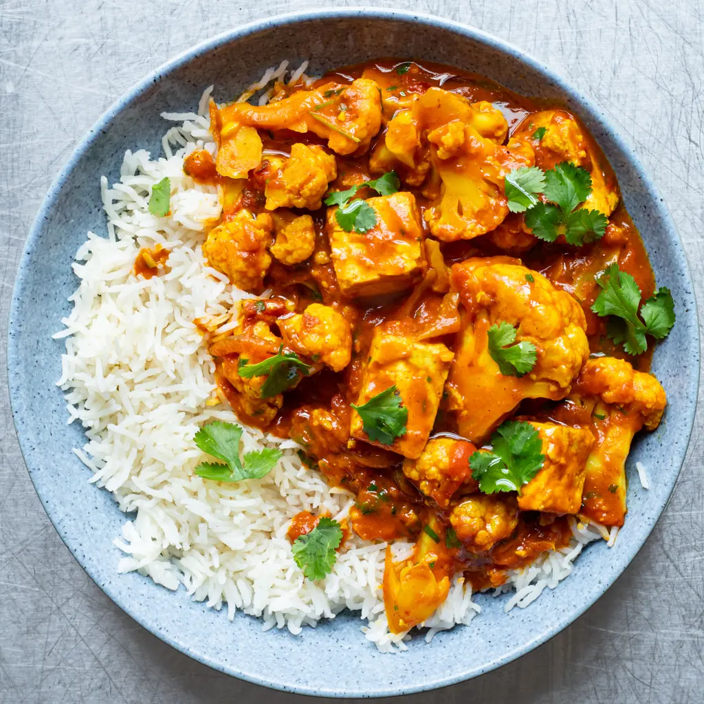 Vegan Creamy Tofu Curry