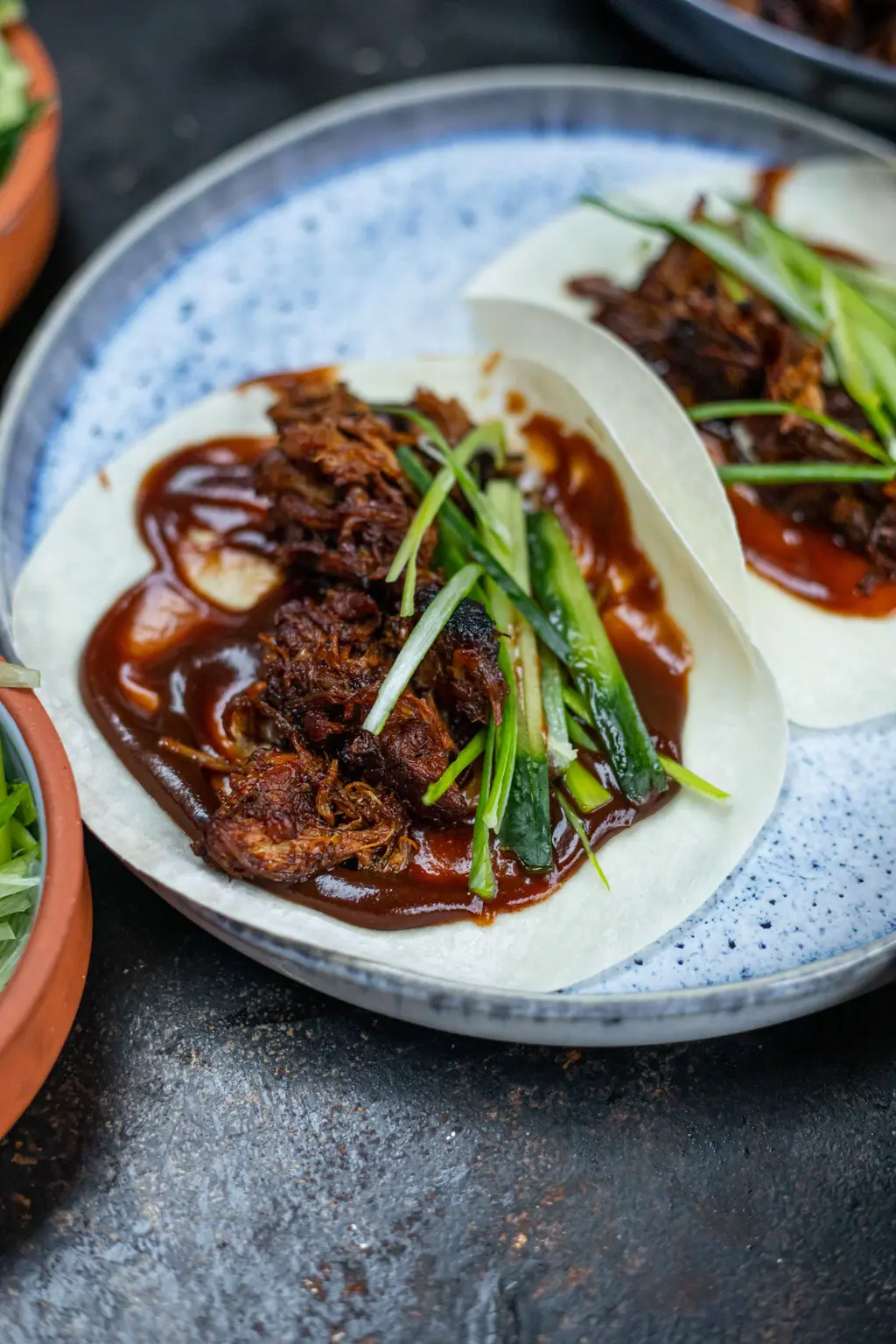 Crispy Pork Pancakes