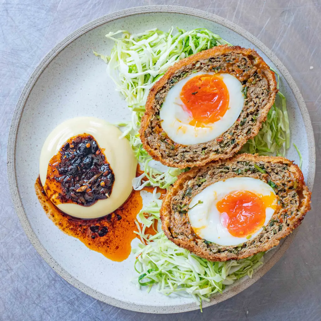 Cumin Lamb Scotch Egg