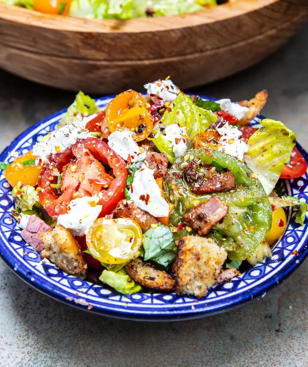 Deconstructed BLT Salad