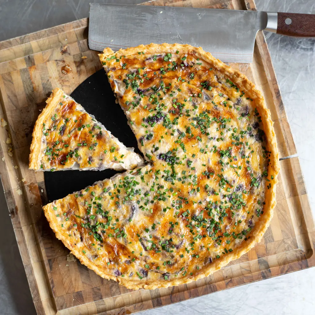 Easy Cheese and Onion Tart