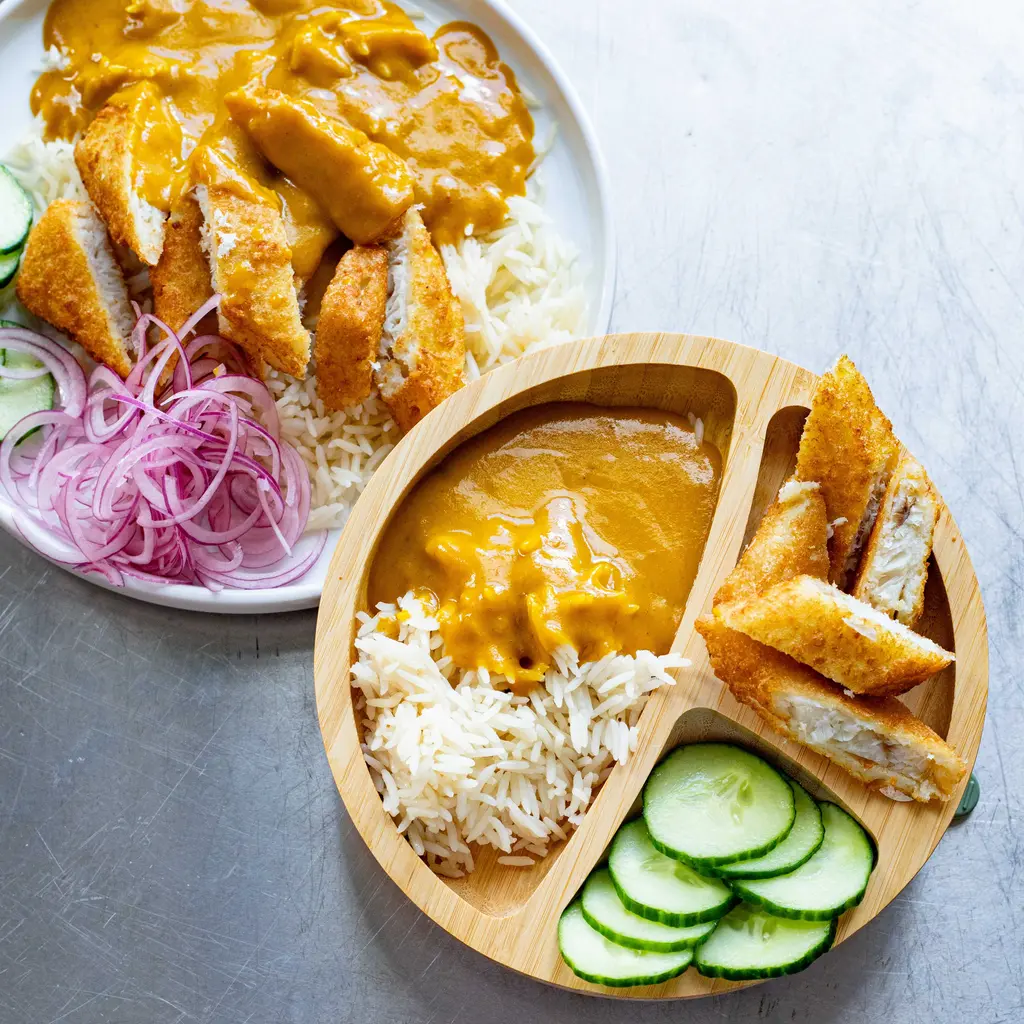 Fish Finger Katsu Curry