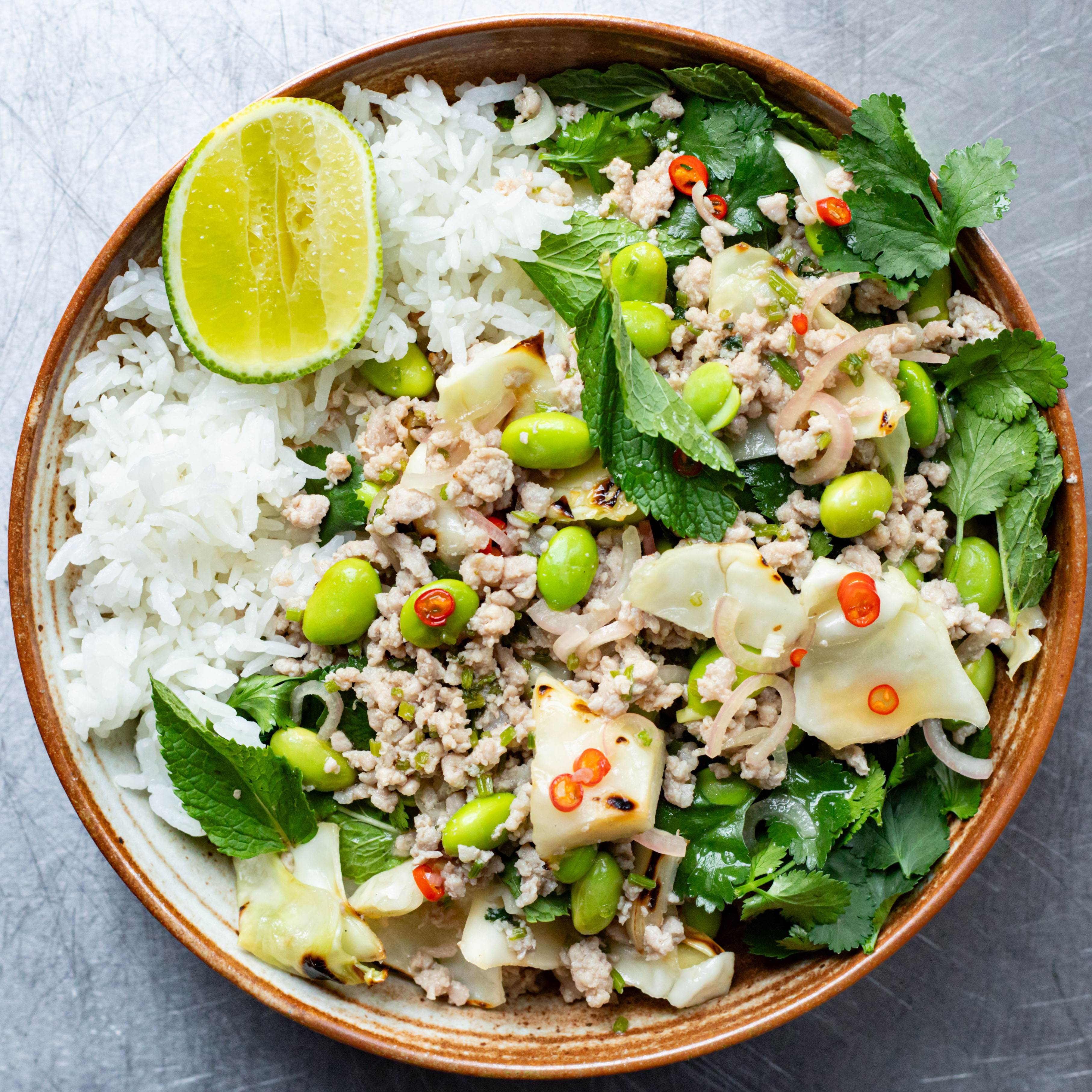 Fragrant & Spicy Pork Bowl
