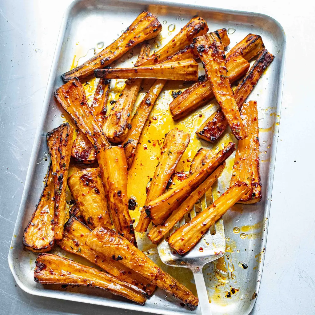 Harissa & Honey Roast Parsnip Recipe