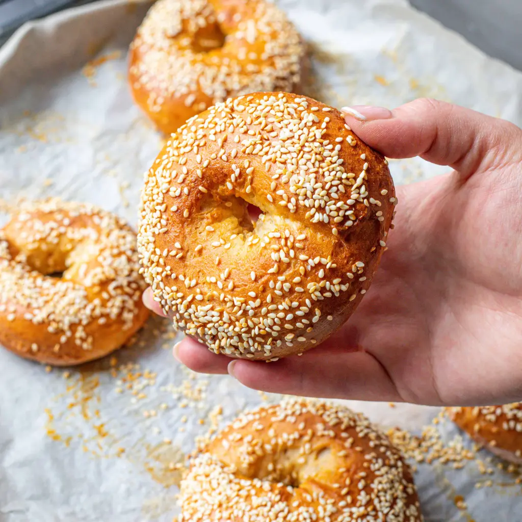 High-Protein Bagels