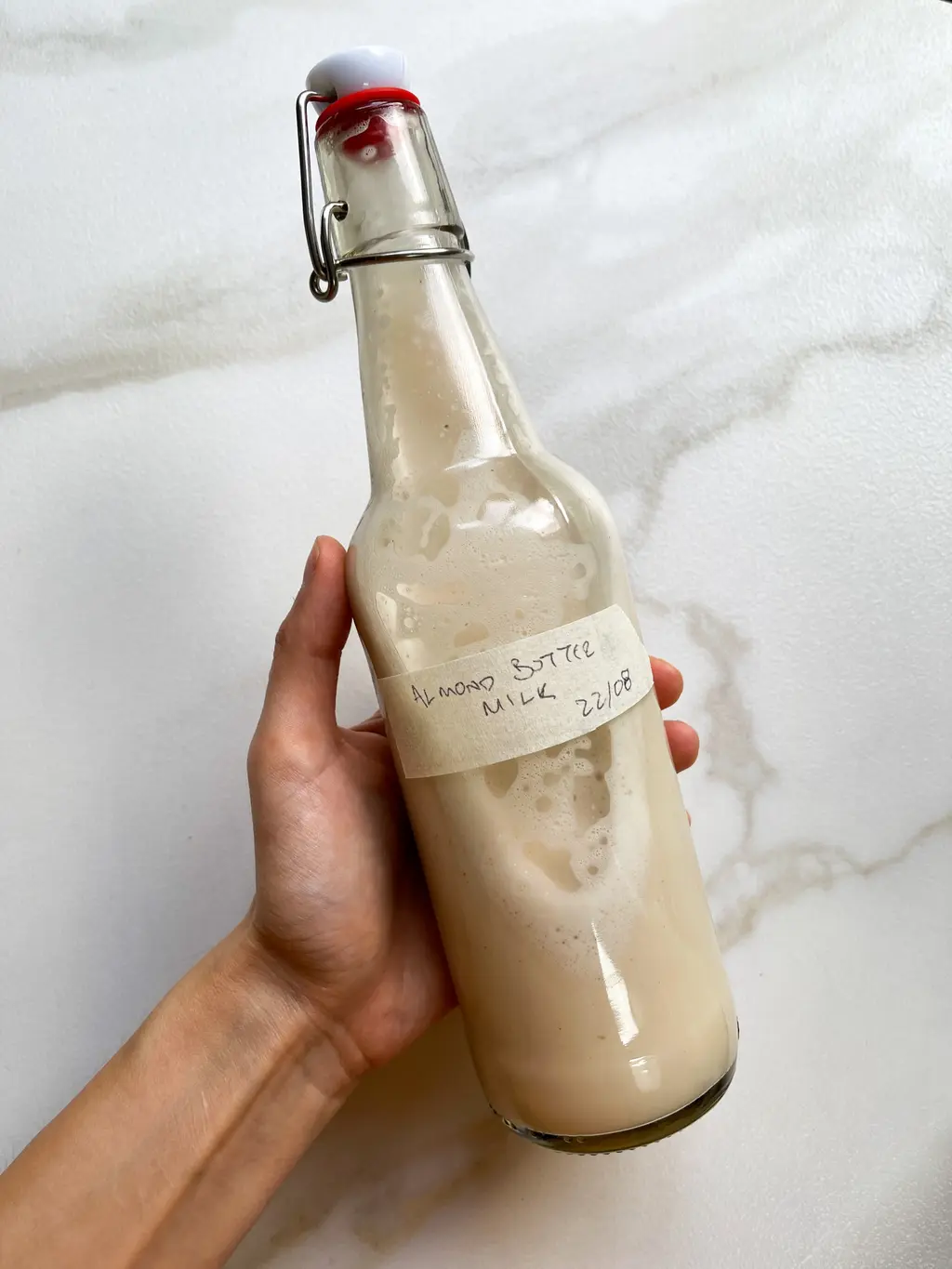 Instant Almond Butter Milk