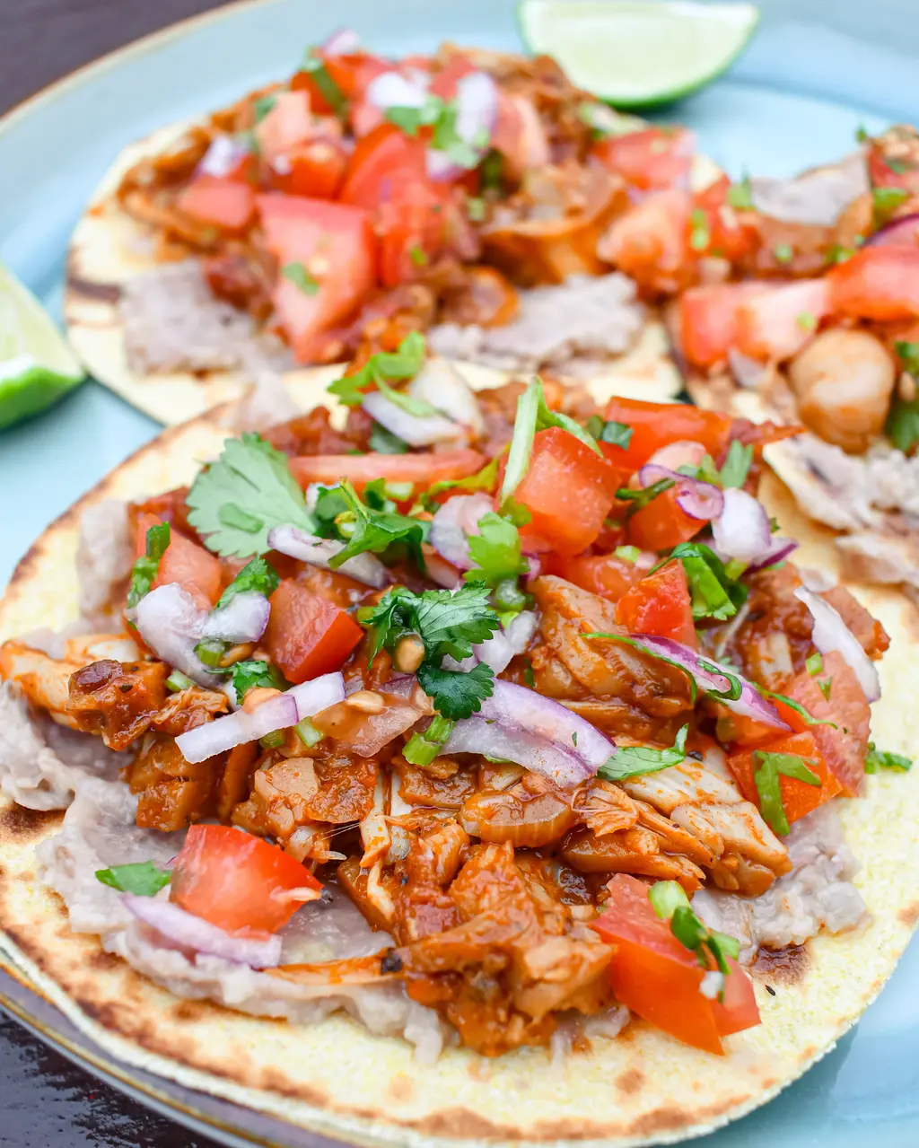 Jackfruit Chipotle Tostadas