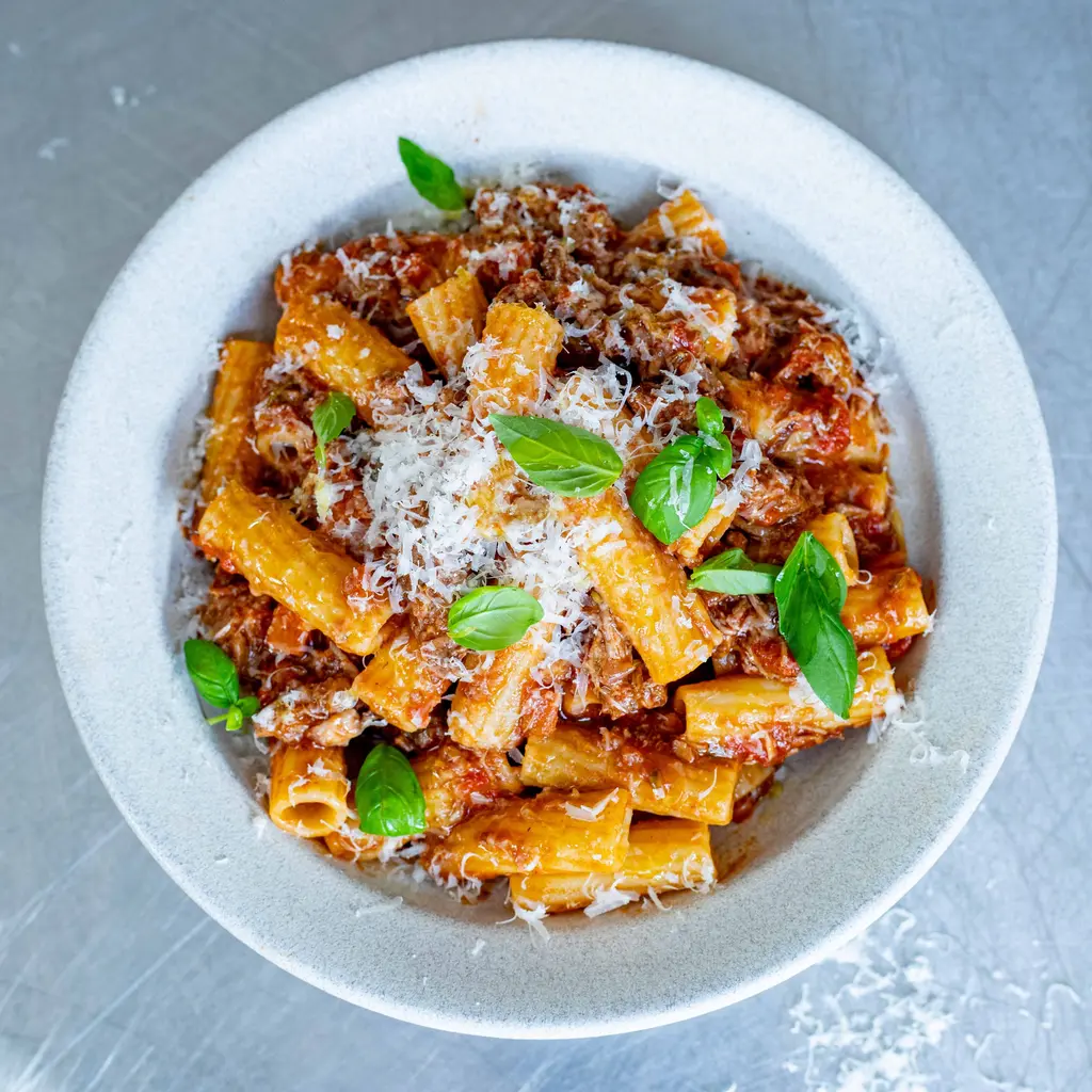 Lamb RagΓΉ Rigatoni
