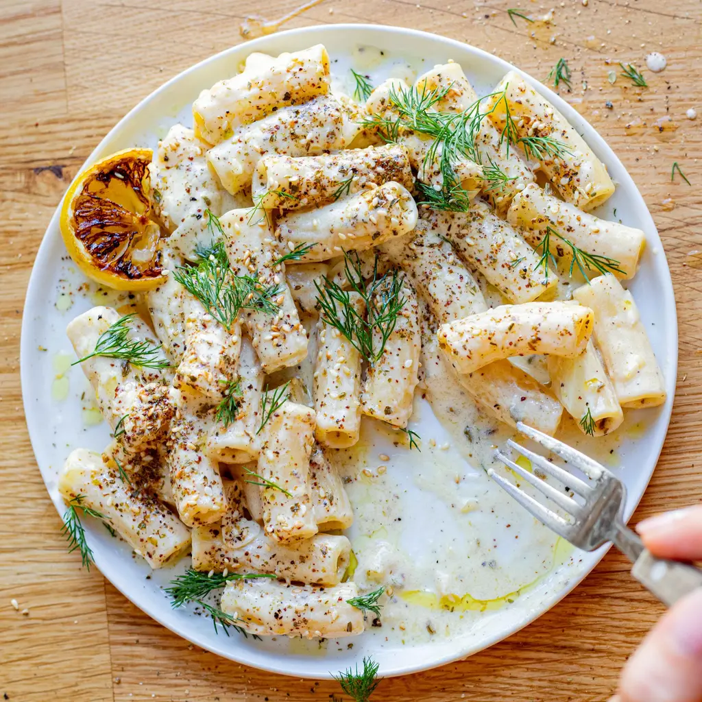 Triple Lemon & Za’atar Rigatoni