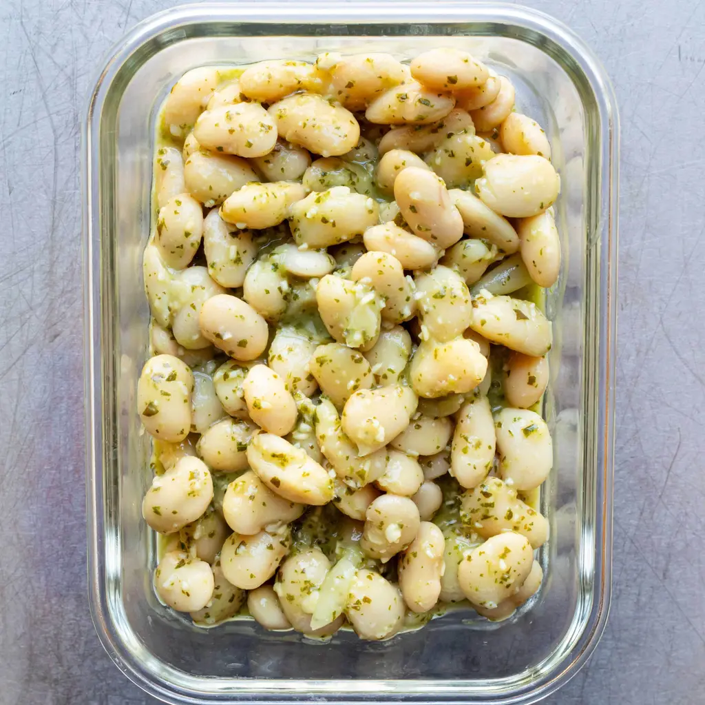 Pesto Butter Beans