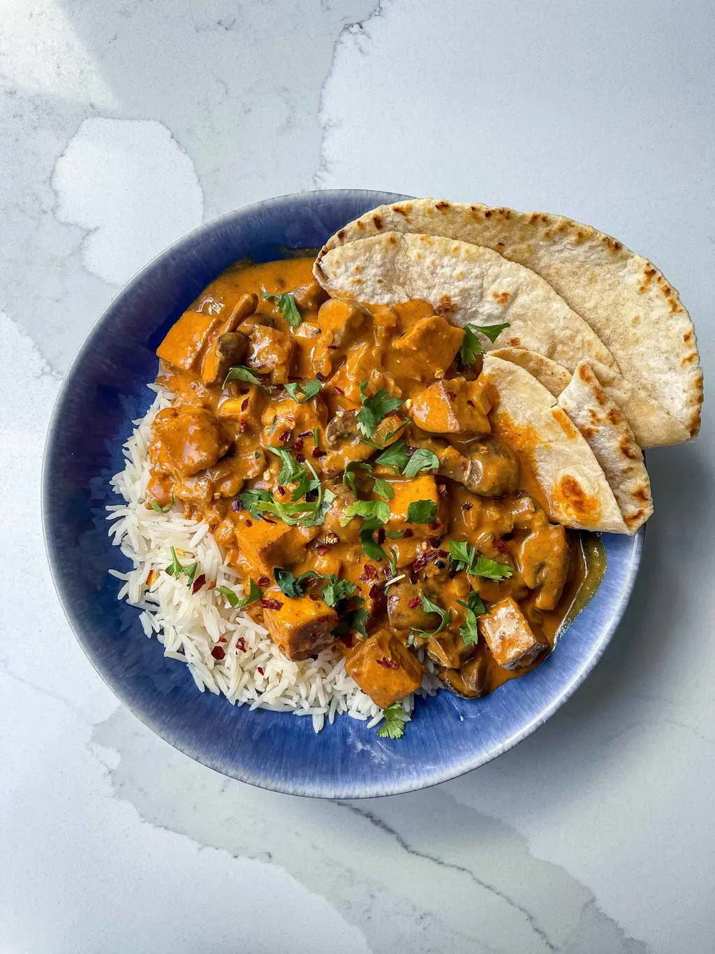 Mushroom & Tofu Butter Curry