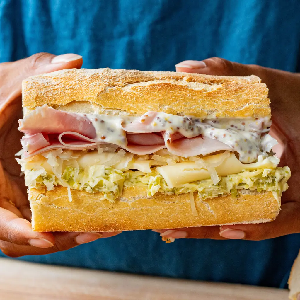 Perfect Ham & Cheese Sarnie