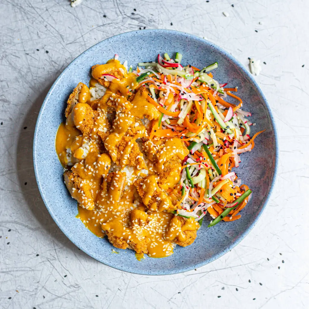 Healthy Plant-Based Katsu Curry