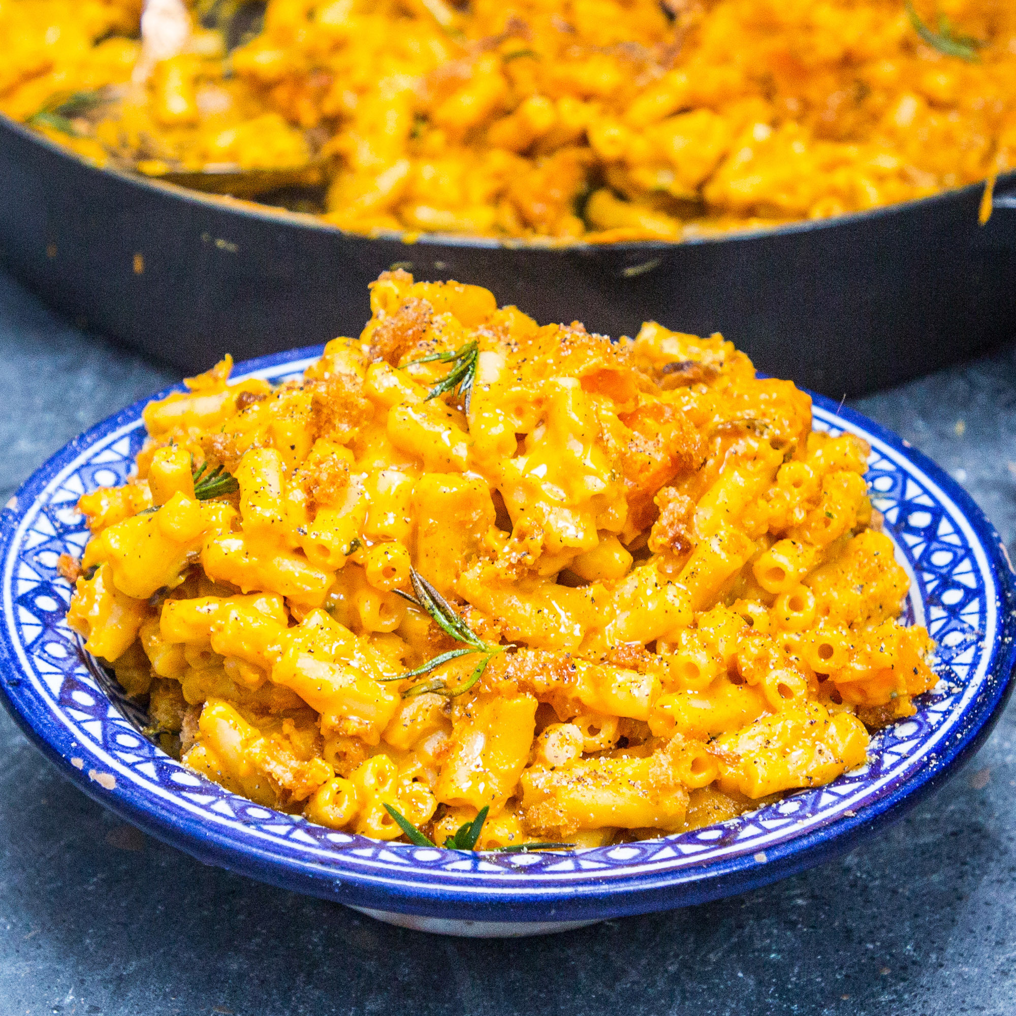Plant-Based Butternut Mac & Cheese