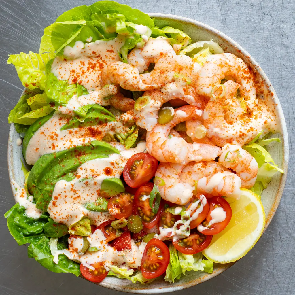 Spicy Prawn Cocktail Salad