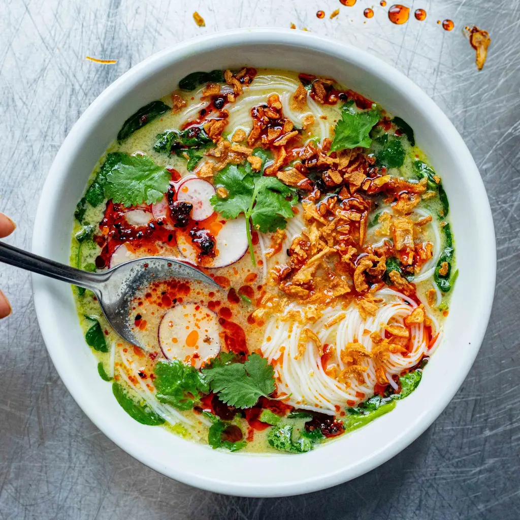 Quick & Spicy Noodle Soup