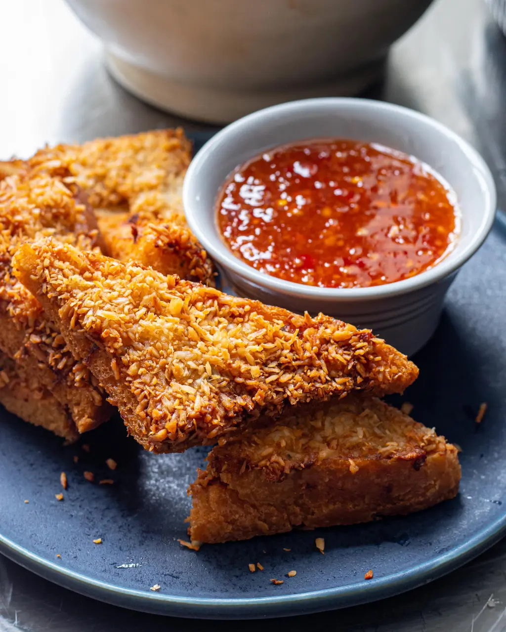 Red Curry Prawn Toast