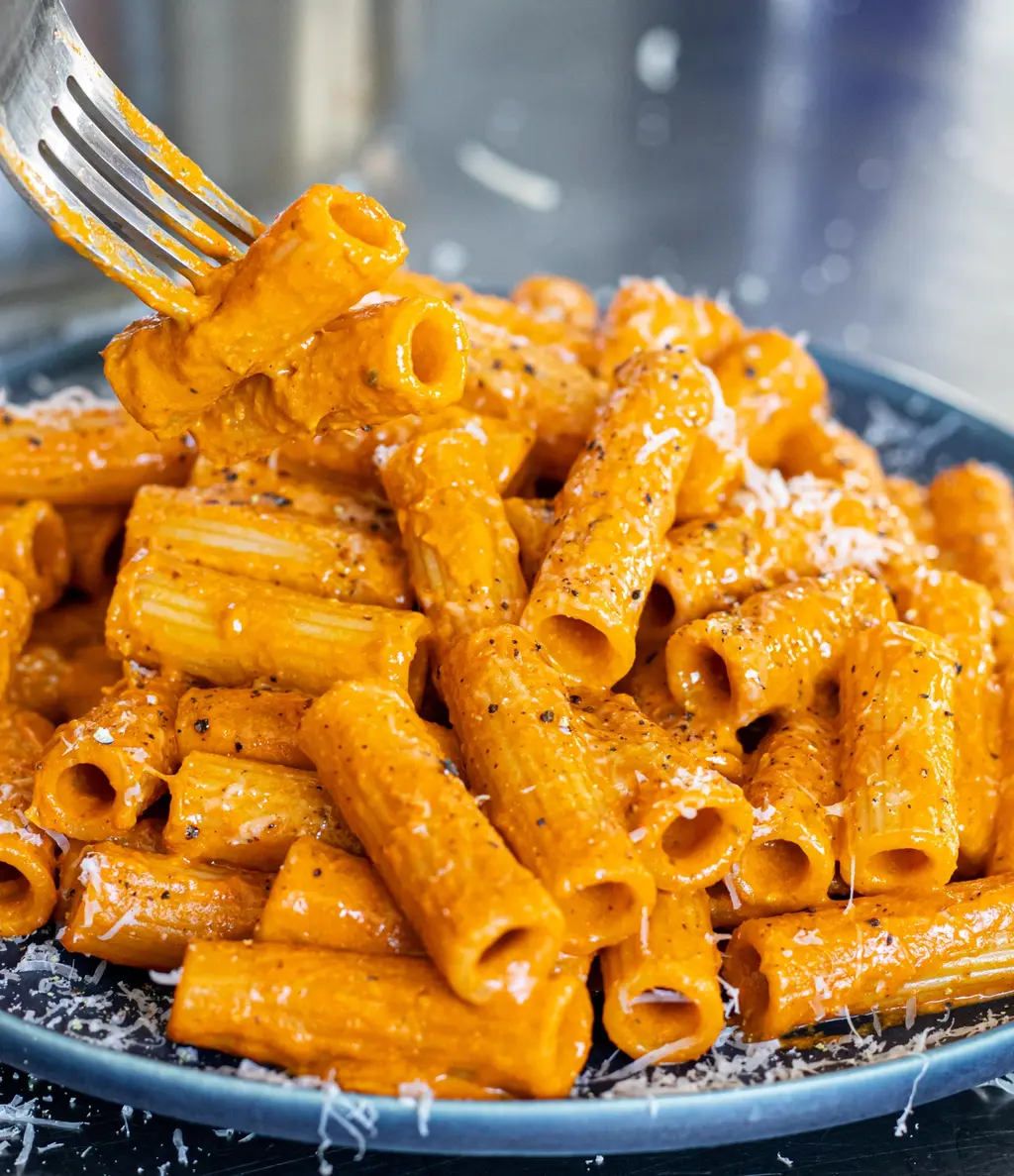 Roasted Pepper & Anchovy Rigatoni