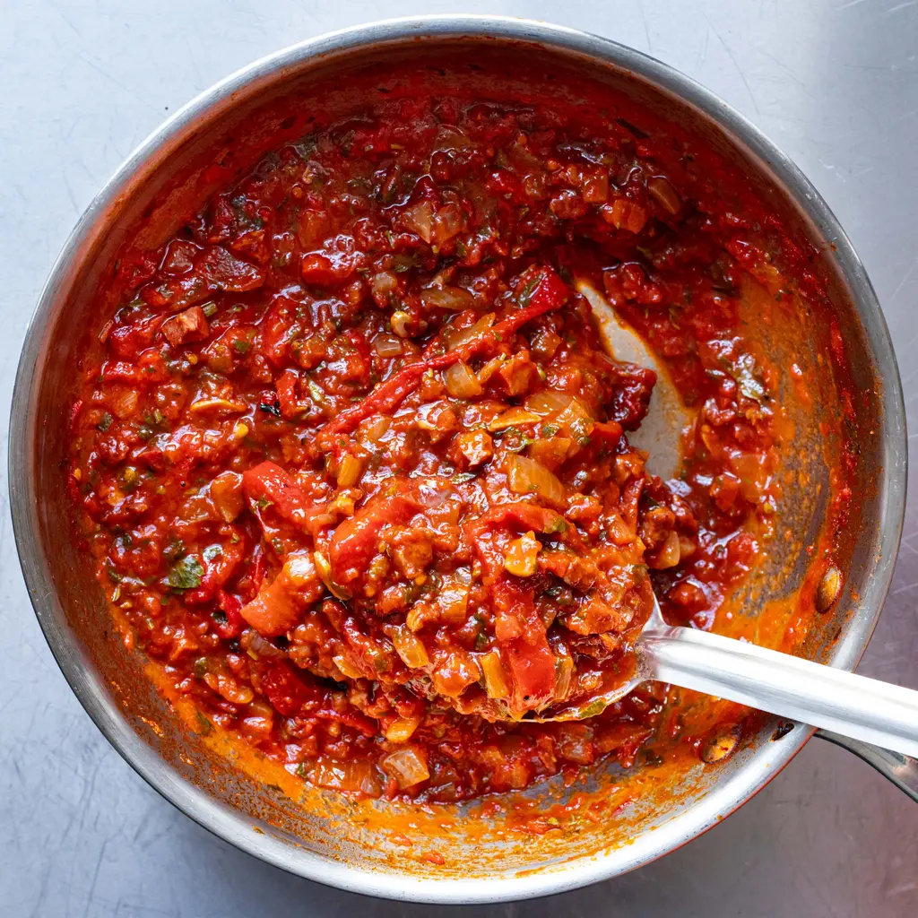 Smoky Chorizo & Pepper Sauce