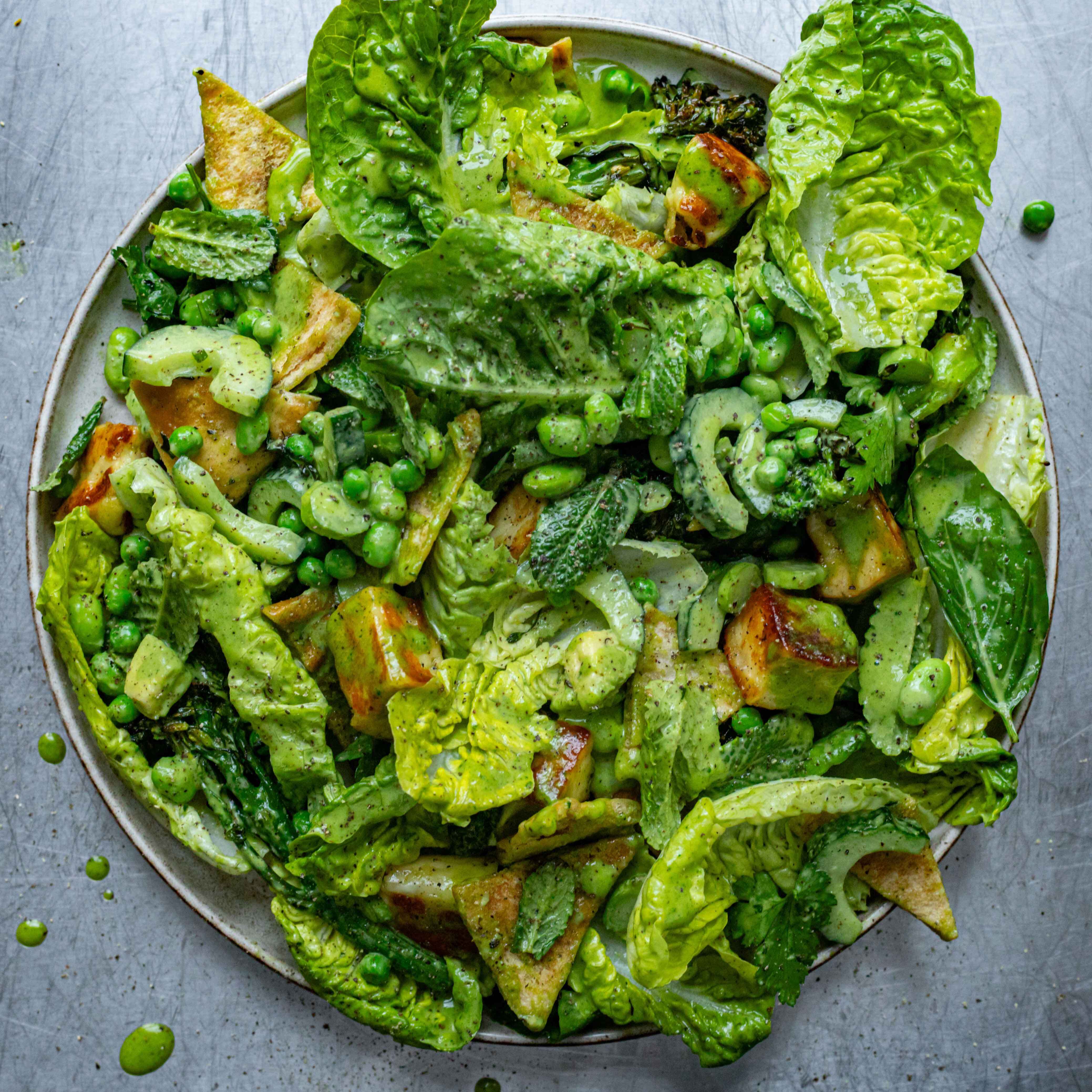 Spring Green Caesar Dressing