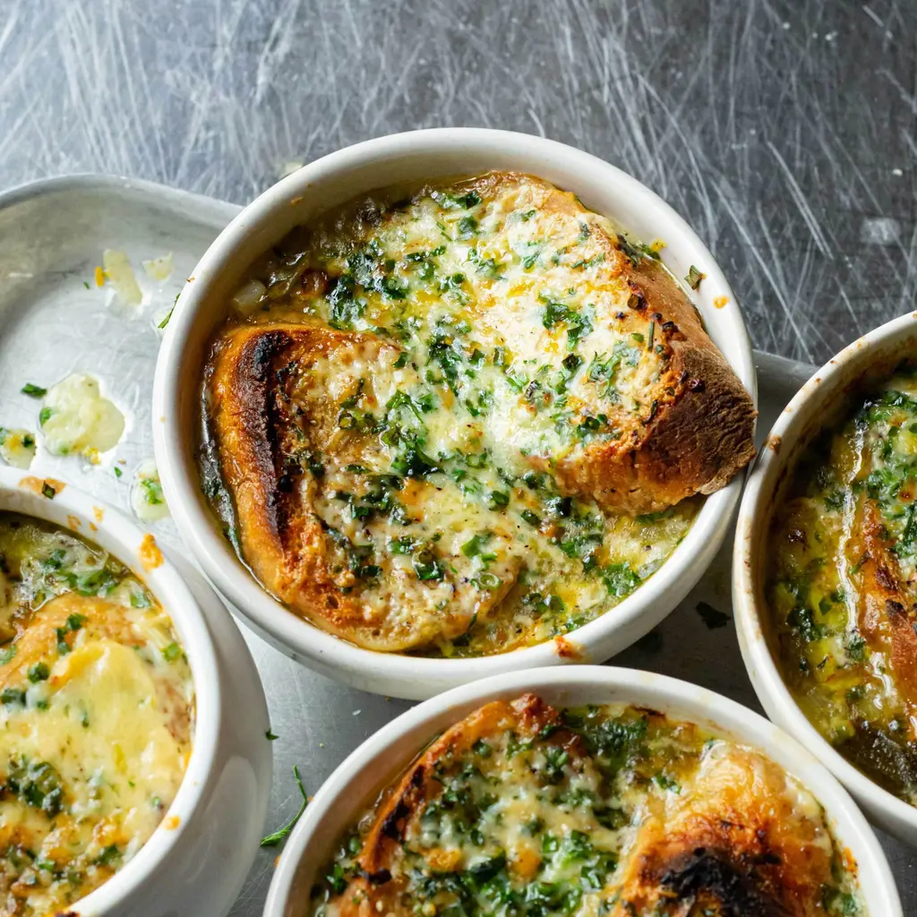 Summer Spring Onion Soup