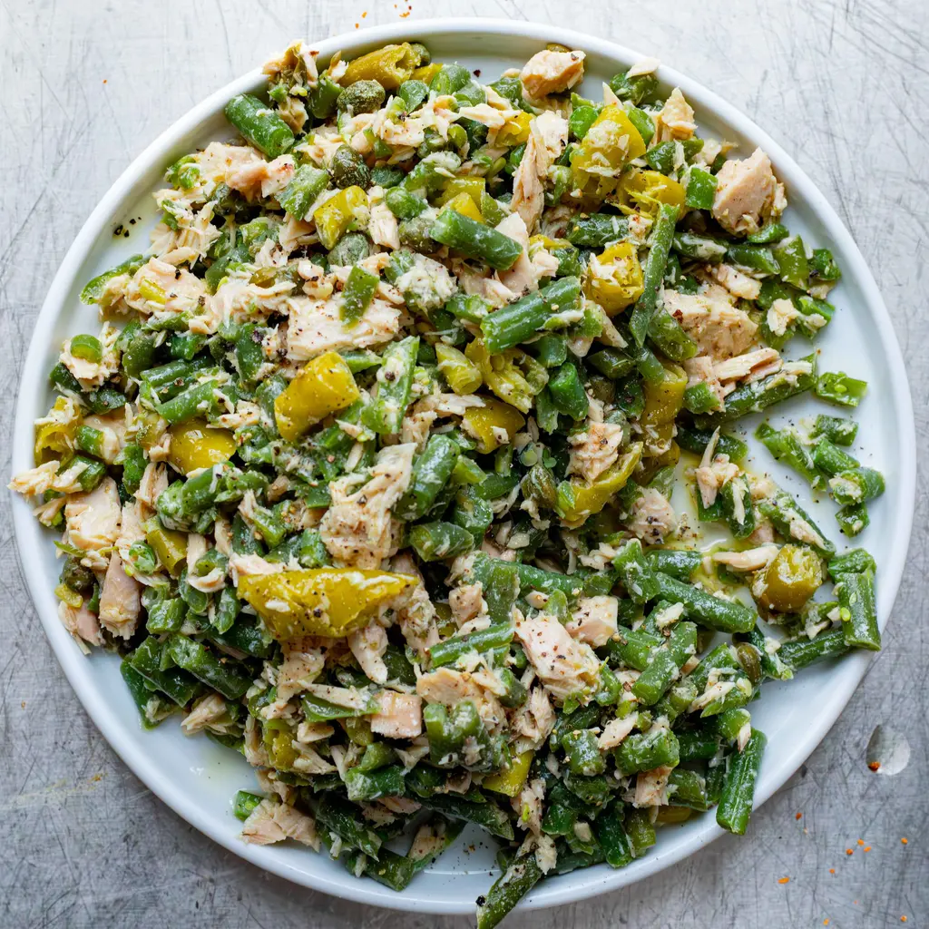 Tuna & Green Bean Chopped Salad
