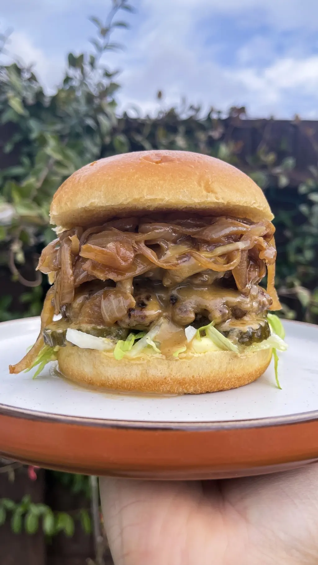 Welsh Rarebit Burgers