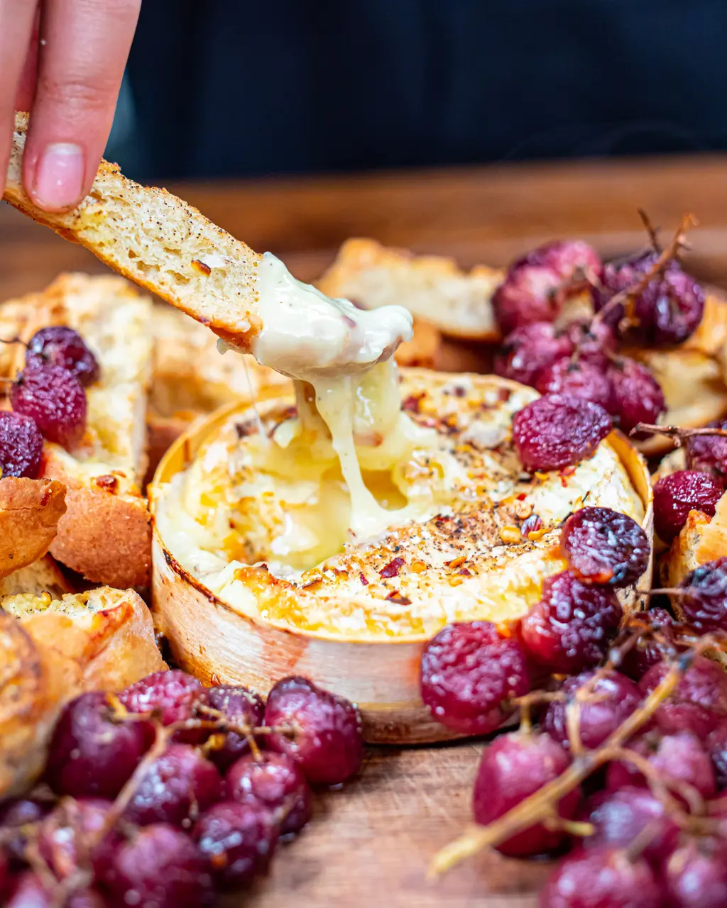 Whole Baked Camembert