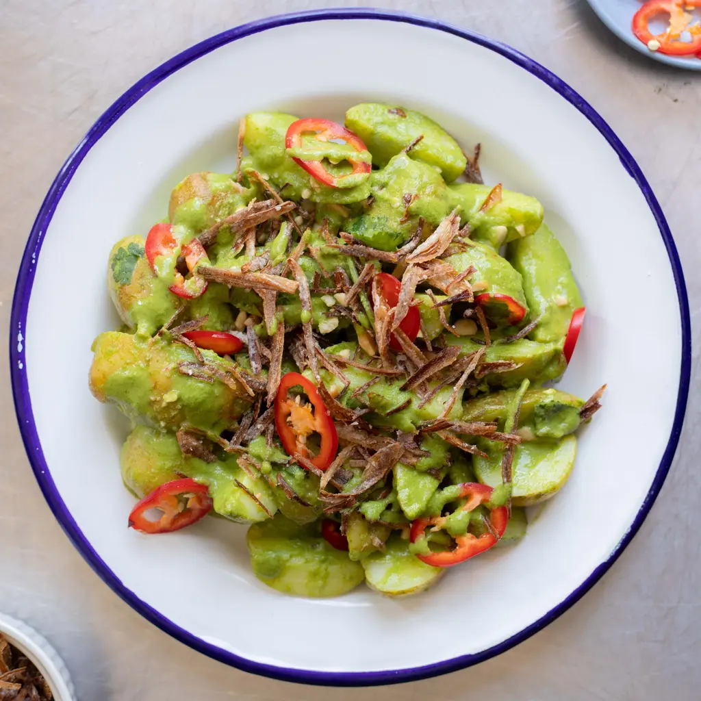 Zingy Green Potato Salad